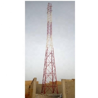 Башня радиосвязи RDS RDU стальная с кронштейнами и загородкой палисада