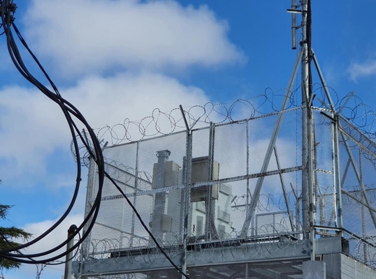 Сталь Q235 Q345 поляка башни рангоута антенны крыши горячего погружения гальванизированная