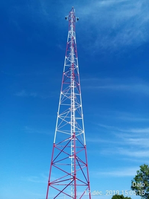 3 forTelecommunication башни передачи ног трубчатых Q235 стальное