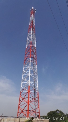 3 forTelecommunication башни передачи ног трубчатых Q235 стальное